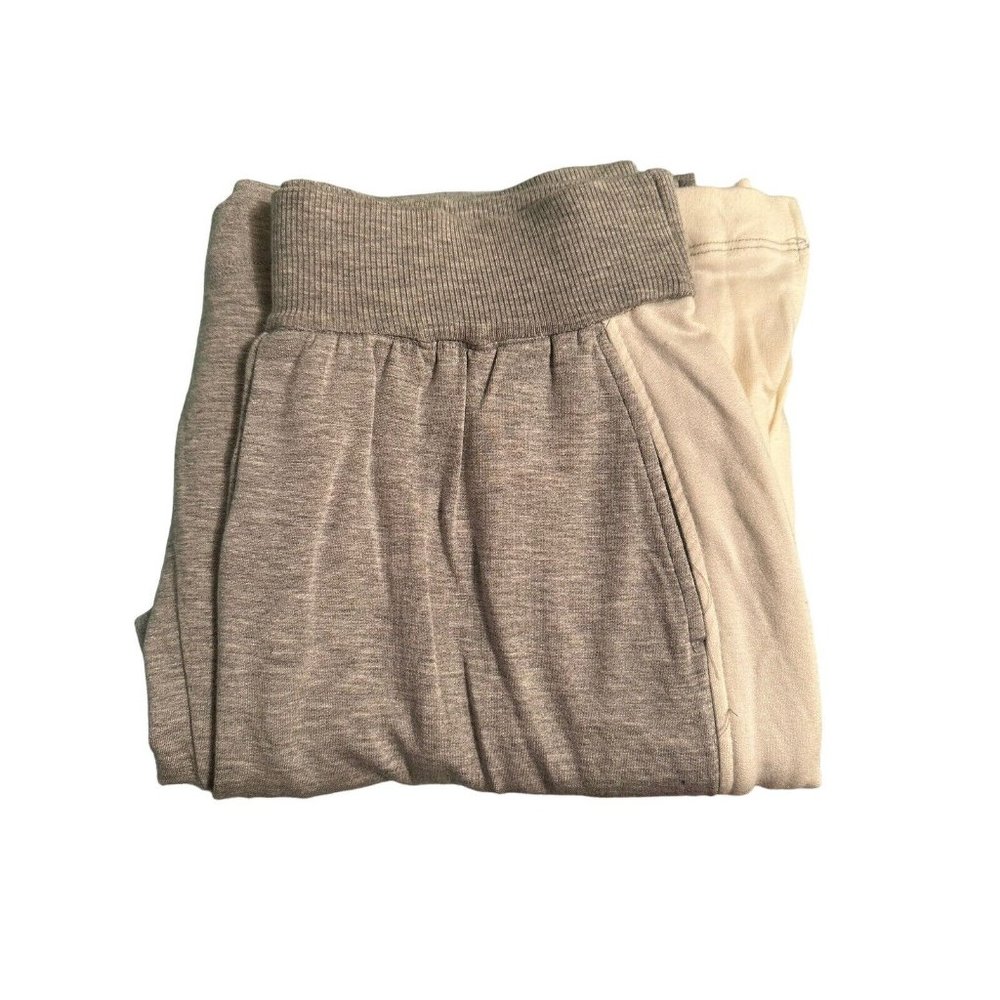 Bailey/44 Women's Grey White Wide Leg Pull On Pants Ultra Soft Size Small #E8-5 - Picture 7 of 9